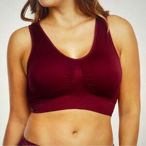 One Size Plus Size Racerback Bra